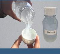 SLES 70% Sodium Lauryl Ether Sulfate Nettoyage en profondeur Texapon N70