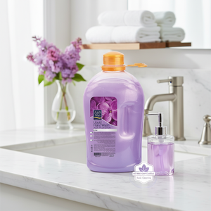 AQUAVERA Liquid <b>Hand</b> <b>Soap</b> Chemical Ingredients (SLS-Based)-LILAC Scent Basic Cleaning 2.5 Lt ISO 9001/GMP Certified for Adults - Product Image 3