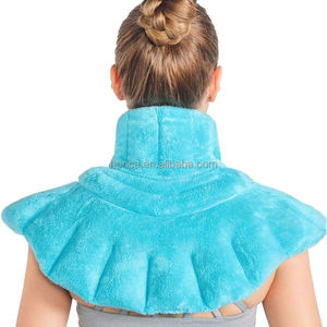 2024 produk baru berat Spa Lavender menenangkan lembab bantalan pemanas microwave Herbal diisi leher dan bungkus bahu - Product Image 1