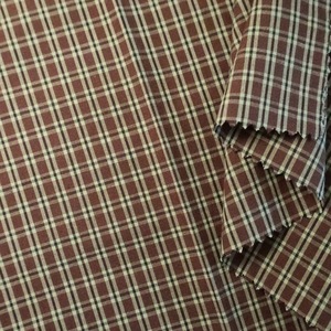 Tissu à carreaux en <span class=keywords><strong>tartan</strong></span> tissé 115gsm pour garçons filles vêtements pour enfants chemises pour femmes pantalons habillés - Product Image 6