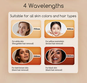 60% de réduction  Utilisation commerciale Médicale CE 1600W Diode Laser 808 Épilation Laser Glace Titane Trio 4D Équipement de salon de beauté - Product Image 6