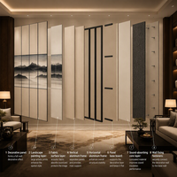 Cloison acoustique mobile insonorisée, cloison coulissante, hauteur personnalisée, bureau, salle de banquet