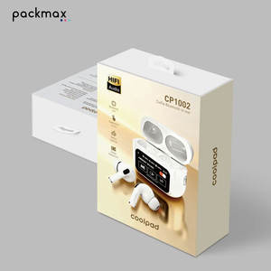 Boîte en carton carrée portable, écologique, biodégradable, personnalisée, pour café, aliments, soins personnels, avec poignée de suspension, design réutilisable - Product Image 6