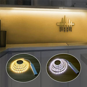 المطبخ الدرج خزانة جانبية شريط مصابيح مستشعر حركة لا سلكي سلبي للأشعة الحمراء بطارية الصمام ضوء تحت الكابين - Product Image 1