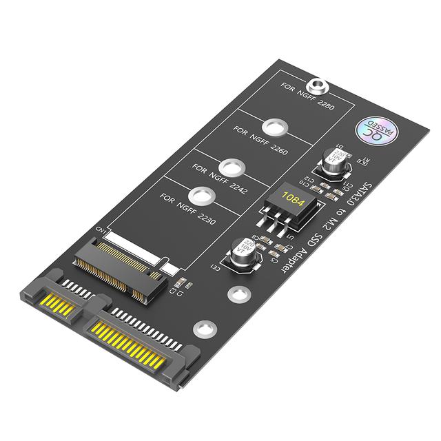M.2 NGFF to for SATA Adapter Card with B & M Key NGFF M2 to 2.5 Inch for SATA III Converter for SSD Stock Available-Not for M.2
