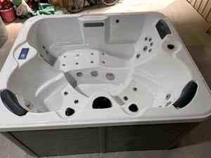 <span class=keywords><strong>Bain</strong></span> à remous extérieur <span class=keywords><strong>en</strong></span> acrylique HG Factory Outlet, spa jacuzzi, <span class=keywords><strong>bain</strong></span> à remous massant, baignoire spa 5 personnes, jacuzzi Balboa - Product Image 3