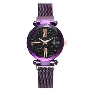 WJ-8359 Yiwu Wholesale Reloj De Mujer Women's Quartz Watch With Magnetic Buckle Hot Style In Foreign Trade Lady's Beauty Watch