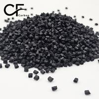 Nylon haute résistance PA 6/66 CF granulés de matière première composite PA6 & PA66 fibre de carbone hachée pour imprimantes 3D à filament
