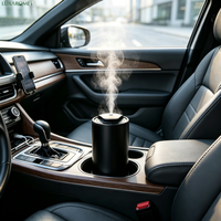Diffuseur d'arômes pour voiture LUXAROMES A613, éclairage LED de luxe, sans eau, qualité commerciale, aromathérapie, machine à parfum, métal