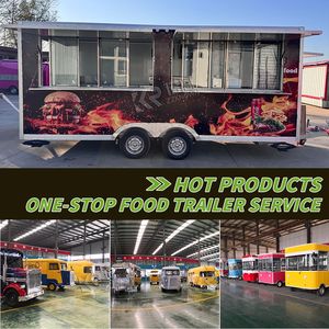 2025 Mobile Kitchen Food Trailer <b>for</b> New Street Food <b>Cart</b> Kitchen Mobile Food Trailer Restaurant - Product Image 6