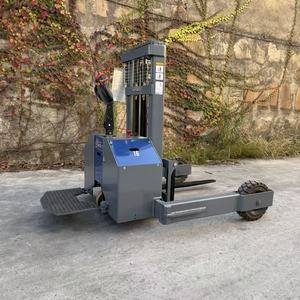 2m 1.5 Ton Rough <strong>Terrain</strong> Electric Stacker Fully Automatic Hydraulic Pallet Jack <strong>Forklift</strong> for Mountain Lifting and Loading - Product Image 1