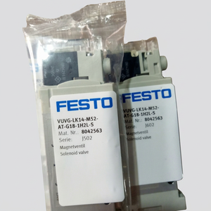 โซลินอยด์วาล์ว Festo รุ่น VUVG-LK14-M52-AT-G18-1H2L-S 8042563 อะไหล่ระบบนิวเมติก - Product Image 1