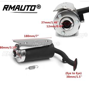 Tubo de Escape Universal para Motocross, Silenciador de Escape para Motor de Motocicleta, Tubo de Escape para Mini Moto, Quad, ATV, Sistemas de Escape de 43cc, 49cc - Product Image 1