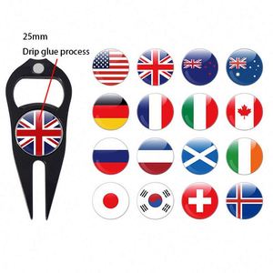 Ensemble d'accessoires de golf personnalisés en acier inoxydable écologique : outil de réparation de divots, clip de chapeau, marqueur de balle, boîte cadeau en étain – Cadeaux promotionnels pour entreprises - Product Image 4