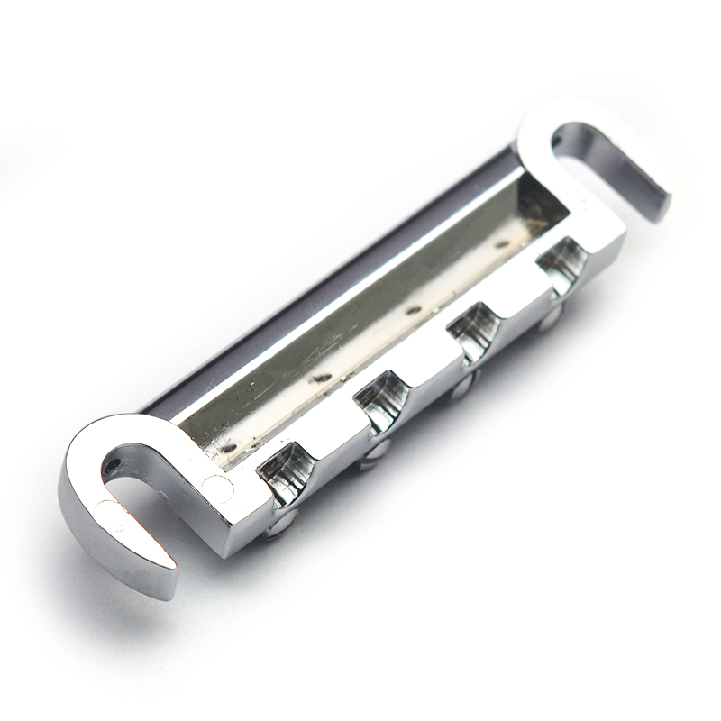 コンボブリッジテールピース 4 弦ベースギター用 87.2x20MM 弦間隔