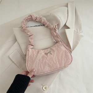 Novedades 2026: Bolso de Hombro en Forma de Media Luna para Mujer, con un Diseño Chic y Estético de Inspiración Francesa - Product Image 5