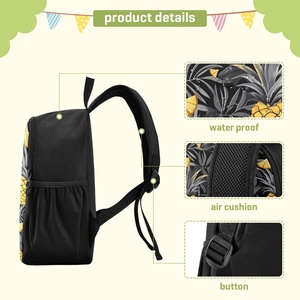 Customized Printed Waterproof Lightweight Pattern Fashion <b>Backpack</b> <b>Simple</b> Style Large Size Zipper Causal <b>Backpack</b> - Product Image 5