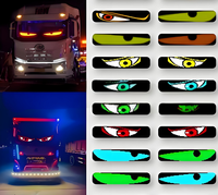Écran LED pour voiture Devil Eye, application personnalisée, mots, animations, images, affichage LED flexible sur le pare-brise, programmable pour camion