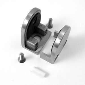 SKU Acier C110133-Stainless AISI 304 Pinces pour plaques de verre satiné 40x50 6-10 tailles - Product Image 4