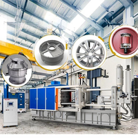 Machine automatique de moulage sous pression à chambre froide en aluminium HM pour pièces de voiture et accessoires de moto avec nouveau moteur