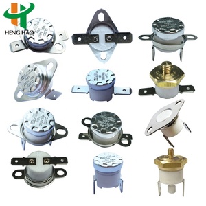 Cảm biến điều khiển nhiệt độ KSD301 thường mở của nhà cung cấp Trung Quốc, công tắc nhiệt gốm, 250V 16A, <span class=keywords><strong>Thermostat</strong></span> lưỡng kim - Product Image 1