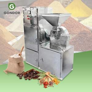 Broyeur industriel de cannelle, moulin à poudre de talc, micro-pulvérisateur avec dépoussiéreur - Product Image 1