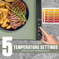 Plateau chauffant pliable grande capacité pour plats chauds, idéal pour la maison, la table à manger, l'hôtel – Outil de maintien au chaud des aliments, plateau à riz à température constante