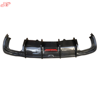Séparateurs de protection en fibre de carbone pour Audi A4 S4 B10 Sport berline diffuseur de pare-chocs arrière becquet de lèvre Bodykit 2020 +