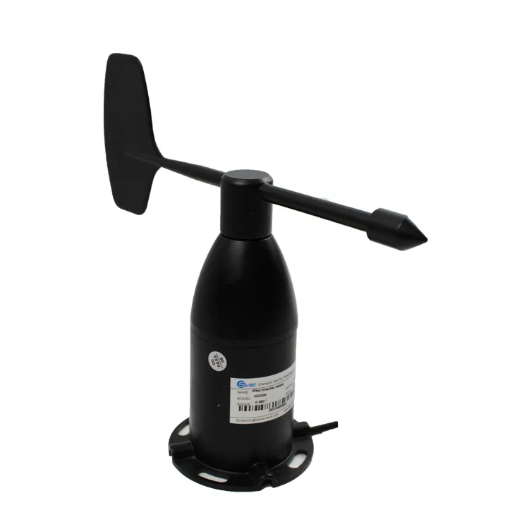 Anemómetro SenTec WD300 Salida Rs485 Indicador de dirección Sensor de viento Anemómetro ultrasónico e indicador
