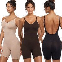 Vente en gros de body sculptant sans couture personnalisé pour femmes, contrôle du ventre, maintien ferme, taille plus, body shaper