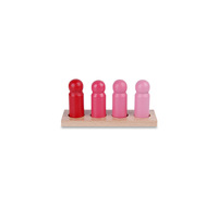 Zhiqu Montessori série sensorielle couleur correspondant maternelle blocs de construction jeux de sol en gros pour l'apprentissage correspondant