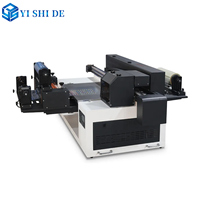 Impresora UV DX5 rollo a rollo totalmente automática de alta resolución con doble LED UV para curado, panel plano, DTF, etiquetas de cristal, impresora A3