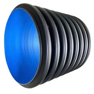 Tubo Corrugato in HDPE a Doppia Parete 100-1200mm per Drenaggio e Scarico Fognario a Buon Prezzo - Product Image 2