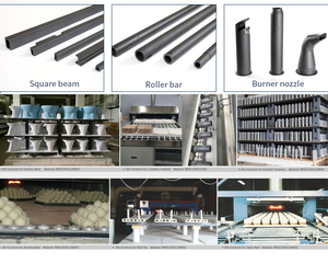 Vassoio/Crogiolo in Ceramica Corindone-Mullite per Forni Refrattari e Materiali per Catodi di Batterie - Product Image 2