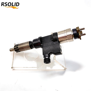 หัวฉีด Rsoliddiesel 095000-1520 0950001520 095000-8630 สำหรับเครื่องยนต์ 4HK1 6HK1 G3 อะไหล่เครื่องจักรก่อสร้าง หัวฉีดคอมมอนเรล - Product Image 1