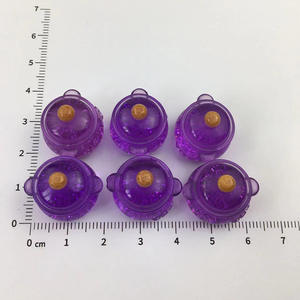 Mini Olla de Leche con Purpurina, Miniatura de Resina, Botella Pequeña Hecha a Mano, Pegamento para Decoración de Fundas de Teléfono - Product Image 2