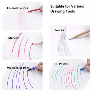 <span class=keywords><strong>Papier</strong></span> cartonné en pâte de bois recyclable <span class=keywords><strong>blanc</strong></span> A4/A3 160-300 g/m² Épais pour le <span class=keywords><strong>dessin</strong></span>/l'impression/l'artisanat/le bricolage/les projets artistiques Utilisation au bureau Mandik - Product Image 6