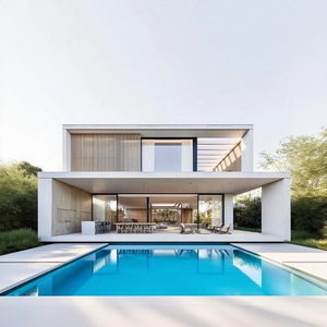 เนกซัสไฟหรูหราทันสมัยสถาปัตยกรรมการตกแต่งภายในวิลล่าบ้านหลังใหญ่หรูหราพื้นทั่วไปแผนการก่อสร้างการตั้งค่าแนวโน้ม - Product Image 1