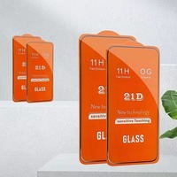 Protection d'écran en verre trempé de qualité 21D AAA, anti-choc, épaisseur 0,3 mm, protection d'écran pour IPHONE 18promax 17 16 15 14 13 12