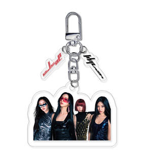 Portachiavi in Acrilico KPOP AESAP, Impermeabile con Stampa Fotografica HD, <span class=keywords><strong>KARINA</strong></span>/WINTER/GISELLE/NINGNING, Accessori per Fan di Celebrità - Product Image 3