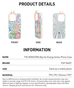 Pour POP MART Official Store pour LABUBU Toys Big Energy Series PVC Mobile Phone Case - Product Image 5
