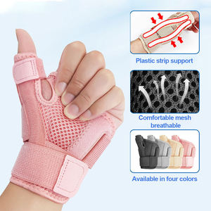 สายรัดโพลีเอสเตอร์ระบายอากาศได้ดี ช่วยพยุงนิ้วหัวแม่มือและข้อมือ พร้อมตัวล็อคแบบตะขอเกี่ยว สำหรับบรรเทาอาการเอ็นอักเสบ - Product Image 3