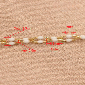 Dây chuyền môi mạ vàng 14K cá nhân hóa, làm thủ công, nhiều màu sắc, bán sỉ, làm vòng tay, dây chuyền, phụ kiện trang sức vĩnh cửu tự làm - Product Image 3