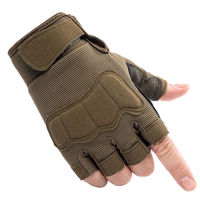Gants tactiques demi-doigts en gros, gants de sport d'extérieur pour l'escalade, gants de musculation