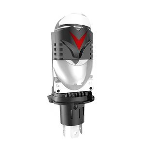 Ampoule de phare LED à lentille 100W 12V Plug & Play H4 Étanche 6000K Adaptation Universelle 10000 Lumens pour Voitures Motos Camions - Product Image 2