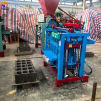 Machine automatique de fabrication de blocs de ciment pour projets de construction avec moules personnalisés, populaire en Afrique, machines à vendre