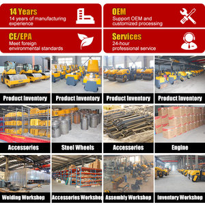 Petit rouleau de route sur le rouleau vibrant hydraulique 2 tonnes 3 tonnes 5 tonnes de rouleau de route à vendre - Product Image 5