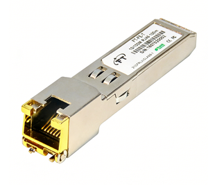 Hot Selling 10/100M Fiber Optic Transceiver SFP Module Copper RJ45 Transceiver Module 100m Widely Compatible SFP RJ45 Module - Product Image 1