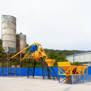 โรงงานผสมคอนกรีตดีเซล Corey High Productivity HZS50 ประสิทธิภาพสูง พร้อมมอเตอร์และปั๊ม โครงสร้างทนทาน รับประกันสองปี - Product Image 1