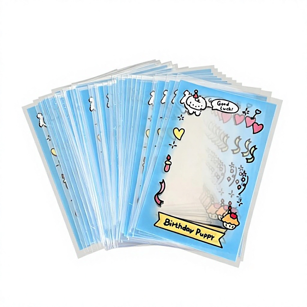 greeting card sleeves wholesale Chimera" Standard USA (57.5x89mm) 110 Pack, 60 Micron, S sleevekings these crystal Wholesale Cartoon Cute Design Photo